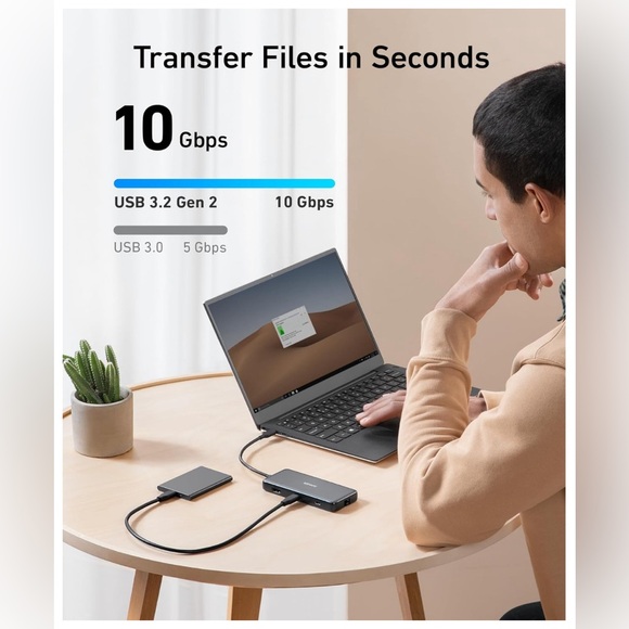 Anker PowerExpand + 7-in-1 USB-C PD Media Hub - Picture 9 of 10